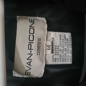 Evan-Picone Black Dress